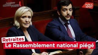 Abrogation de la réforme des retraites : le Rassemblement national piégé