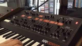 KORG ARP ODYSSEY filter self oscillation