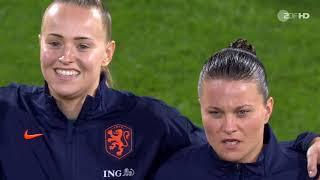 UEFA Women's Nations League. Netherlands vs Germany (28/02/2024) [German commentary]