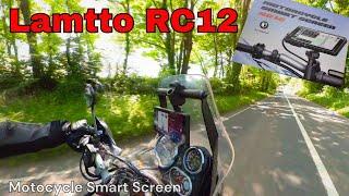 Lamtto RC12 Motorcycle Smart Screen : Install and Review