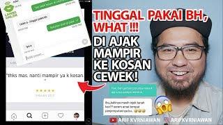 Chat OJEK ONLINE  di ajak ke KOSAN CEWEK, Ke Kuburan ,sampai Ketemu Mantan !