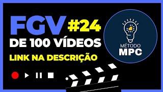 MATEMÁTICA PARA FGV