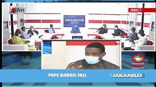 Pape Djibril Fall appelle en direct dans Jakaarlo bi du 15 Mai 2020