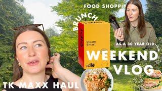 Weekend vlog a supper club, life as a 30 year old  I TK maxx haul, brunch, food shop & wine