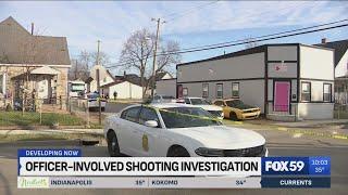 IMPD investigating officer-involved fatal shooting on near west side