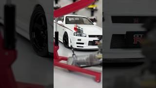 Nissan Skyline GT-R34 Nismo CRS Livery White Diecast Model Car Scale 1/18 New Colour Release ‼️