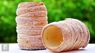 Super Soft Homemade Chimney Cake Recipe (Kürtőskalács)