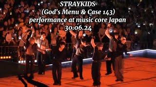 Stray kids [God's Menu & Case 143] Show! music core Japan (30.06.24)