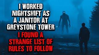 "I Used to work Nightshift as a Janitor... I found a Strange List of RULES TO FOLLOW!"  Creepypasta