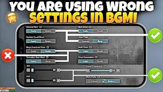 New Basic & Advance Settings/Controls BGMI Perfect Settings Guide BGMI Pubg Mobile