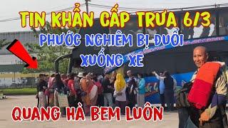 Tin Khẩn Cấp Trưa 6/3 PHƯỚC NGHIÊM Bị Đuổi Xuống Xe Đoàn Thầy Mất Phương Hướng.