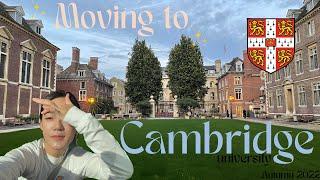 moving into my Cambridge university halls !! St. Catharine's college (Catz) postgrad edition