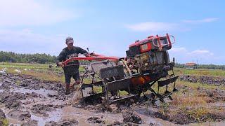 Bongkar Bedengan..!!Traktor Sawah QUICK G1000 Harus Membajak Lahan Bekas LAHAN Cabe Yang KURANG AIR