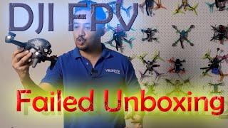 DJI FPV COMBO Failed Unboxing...