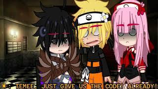 GIVE US THE CODE! // SasuNaru // Ft. Sakura