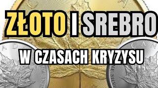 ROLA ZŁOTA I SREBRA w zachowaniu WARTOŚCI w trudnych czasach #srebro #złoto