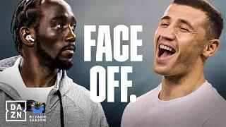 FACE OFF | Riyadh Season Card: Terence Crawford vs. Israil Madrimov