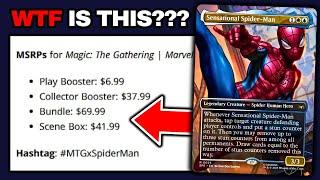 The Problem With Rising The Prices Of Universes Beyond - Spiderman Spoilers & MSRP | MTG Discussion