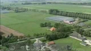 Aerial image Dutch Polders