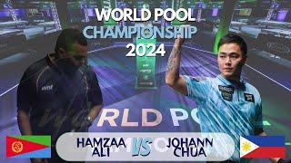 HAMZAA ALI VS JOHANN CHUA • WORLD POOL CHAMPIONSHIP 2024