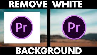 How to Remove White Background Tutorial (Quick video) | Adobe Premiere pro Hindi Tutorial