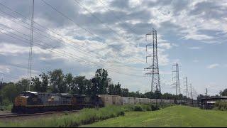 Railfanning CSX and NJT! Ft. CSX 1982 “Seaboard System”