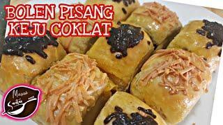 BOLEN PISANG COKLAT KEJU - MUDAH BUATNYA - PUAS MAKANNYA