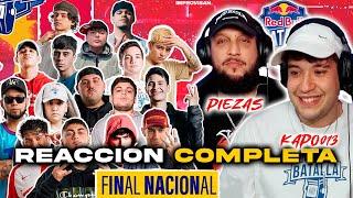 FINAL NACIONAL CHILE 2024 REDBULL BATALLA | REACCIÓN COMPLETA CON KAPO013 & PIEZAS