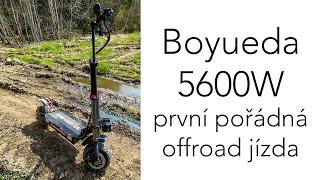 Boyueda 5600W - pořádná offroad první jízda - nechutná bestie!!