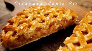 经典肉桂苹果派，香甜浓郁，外酥里糯！Cinnamon Apple Pie【许许的美食手帐】