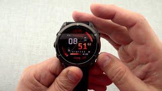 Garmin Fenix 8 51mm AMOLED Slate Gray with Black band Unboxing