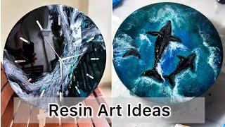 Epoxy Resin Ideas! RESIN ART tutorial! DIY.