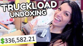 AMAZON TRUCKLOAD WORTH $336,582 | UNBOXING Manifest Amazon Prime Liquidation Pallets | eBay Selling