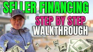 How to Structure SELLER FINANCING EXAMPLE | Step by Step Walkthrough | April Crossley