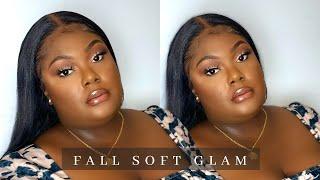 FALL SOFT GLAM MAKEUP |THE WARRIOR II BY JUVIA'S PLACE EYESHADOW PALETTE | SHANICE J.