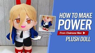 POWER (CHAINSAW MAN) PLUSH DIY