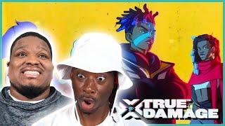 FIRST TRY! TRUE DAMAGE - GIANTS | Music Video Reaction #LeagueOfLegends