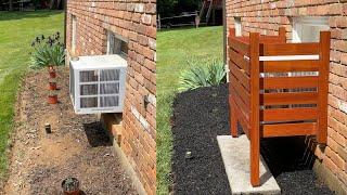 Make an Air Conditioner Screen / Cover