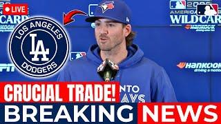 JUST CONFIRMED! SUPER TRADE BETWEEN DODGERS AND BLUE JAYS! DODGERS' BOLD MOVE!- Los Angeles Dodgers