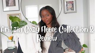 My Aritzia Cozy Fleece Collection & Review | Fall 2022