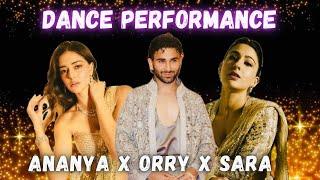 Orry, Ananya Pandey, Sara Ali Khan & Veer Pahariya performed at Anant & Radhika's Sangeet Ceremony 