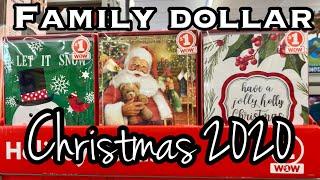 FAMILY DOLLAR CHRISTMAS DECOR • My First Time! • Browse with Me