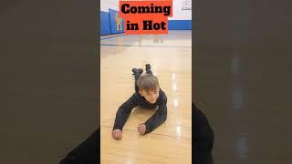 Sliding in like #arcticvette #arcticvettefamily #family #fun #faith #funny #basketball