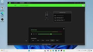 How to Change Sampling Rate, Change Sound Quality on Razer Seiren V3 Mini