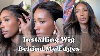 NEW Wig Cap | Wearing Lace Wig Behind Natural Edges | Perfect Summer Blonde| RPGShow