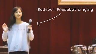 [JYPn] Jypn member Sullyoon predebut singing