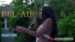 Coco Jones "Here We Go (Uh Oh)" live performance at BEL-AIR season 3 Summer BBQ - August 1, 2024 4K