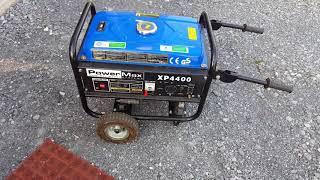 Duromax XP4400 generator works!!