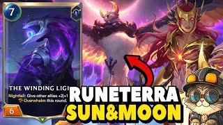 PERFECT DAYBREAK & NIGHTFALL SYNERGY ! - Leona & Diana Deck - Legends of Runeterra