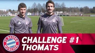 ThoMats #1 | Long-Distance Challenge | Müller vs. Hummels